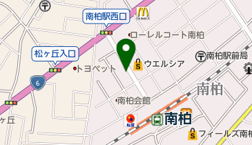 タイムズ南柏第14の地図画像