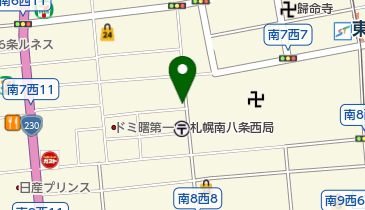 タイムズ南7西9の地図画像