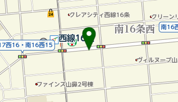 タイムズ南17西14の地図画像