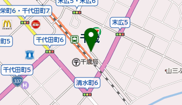 タイムズ千歳駅前の地図画像