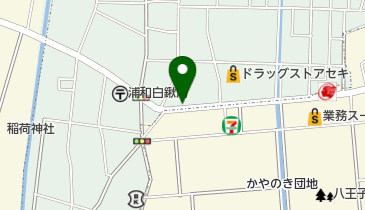 タイムズ白鍬の地図画像