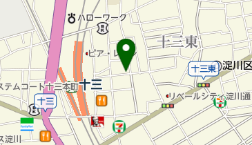 タイムズ十三駅前第4の地図画像