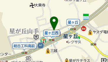 タイムズ星ヶ丘駅前の地図画像