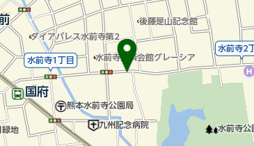 タイムズ水前寺公園第3の地図画像