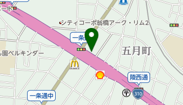 タイムズ堺一条通第3の地図画像