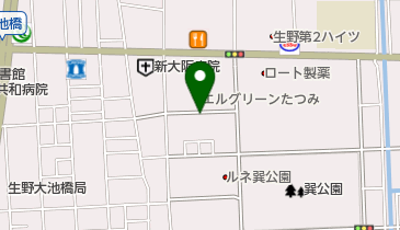 タイムズ巽西1丁目の地図画像