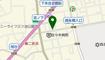 タイムズ下末吉第8の地図画像