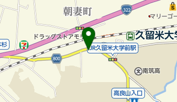 タイムズ久留米大学前第4の地図画像