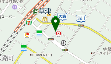 タイムズJR草津駅前第12の地図画像