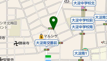 タイムズ大淀中2丁目の地図画像