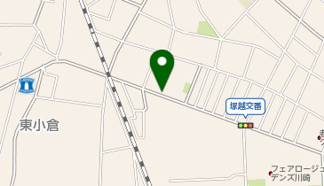 クリエイトエス・ディー川崎塚越店の地図画像