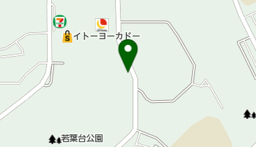 タイムズショッピングタウンわかば立体駐車場の地図画像