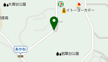 タイムズショッピングタウンわかば中央パーキングの地図画像