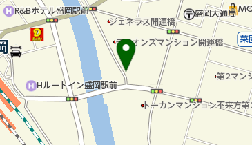 タイムズ盛岡大沢川原の地図画像