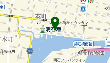 タイムズ明石本町第6の地図画像