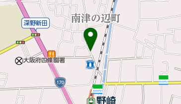 タイムズ野崎駅北の地図画像