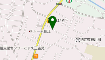 タイムズ狛江東野川の地図画像