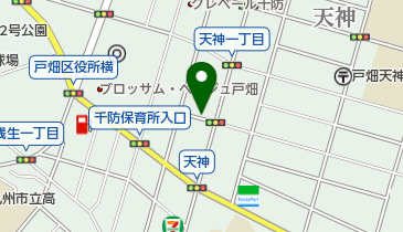 タイムズ戸畑千防1丁目第2の地図画像