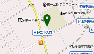タイムズ多摩平第4の地図画像