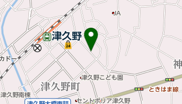 タイムズ津久野町2丁の地図画像