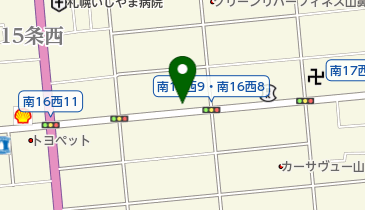 タイムズ南16西9の地図画像