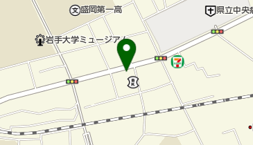 タイムズ岩手銀行上田支店の地図画像