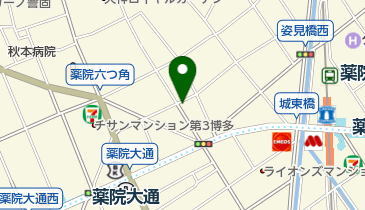 タイムズ薬院1丁目第2の地図画像