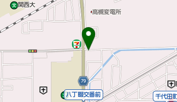 タイムズ高槻八丁畷の地図画像