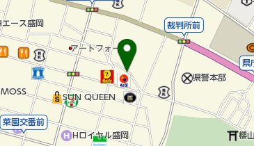 タイムズ盛岡大通の地図画像