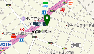 タイムズ神戸湊町第2の地図画像