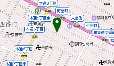 タイムズ静岡梅屋町の地図画像