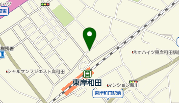 タイムズ東岸和田駅前第6の地図画像
