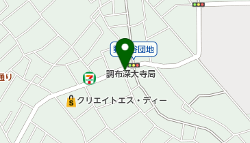 タイムズ深大寺東町4丁目の地図画像