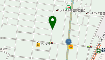 タイムズ西田辺駅前第9の地図画像