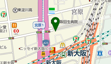 タイムズ新大阪北第13の地図画像