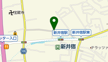 タイムズ新井宿駅前第5の地図画像
