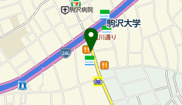 タイムズ駒沢自由通り第1の地図画像