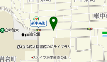 タイムズビエラ茨木新中条(立体)の地図画像