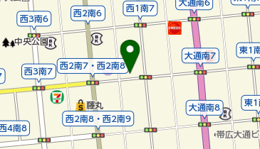 タイムズ帯広西1南7の地図画像