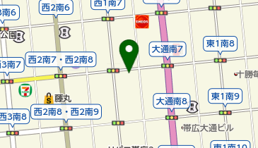 タイムズ帯広西1南8第3の地図画像