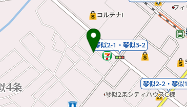 タイムズ琴似3・2第2の地図画像