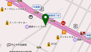 タイムズ神栖大野原の地図画像