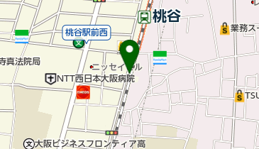 タイムズJR桃谷駅南の地図画像