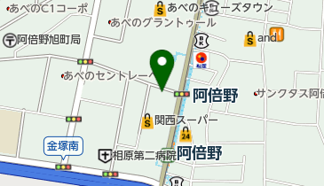 タイムズあべのベルタの地図画像