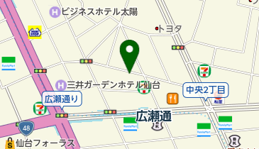 タイムズ仙台本町第12の地図画像