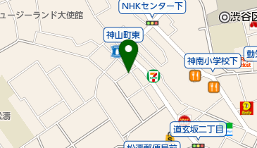 タイムズ松濤第6の地図画像