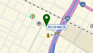 タイムズヤオコー市川新田店の地図画像