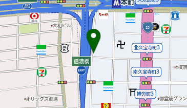 タイムズ北久宝寺町4丁目の地図画像