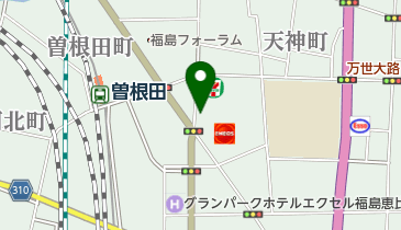 タイムズ福島天神町の地図画像