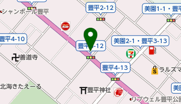 タイムズ豊平3・12の地図画像